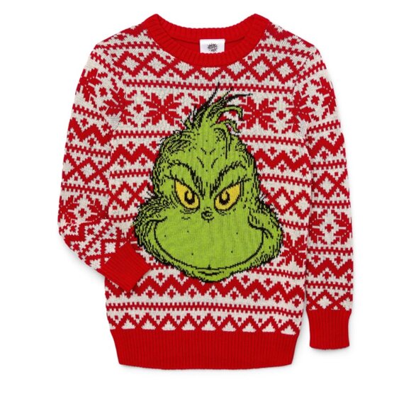 NWT  Christmas  Holiday  Grinch Ugly  Sweater Size (Various Sizes) - Picture 4 of 5